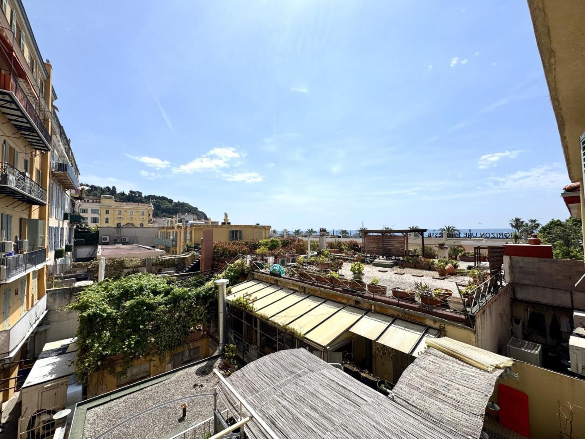 Aparthotel Riviera Nice Cote D'Azur - Old Town - Studio Ac - Sea View - 50M Promenade Des Anglais- La Maison Linda Dış mekan fotoğraf