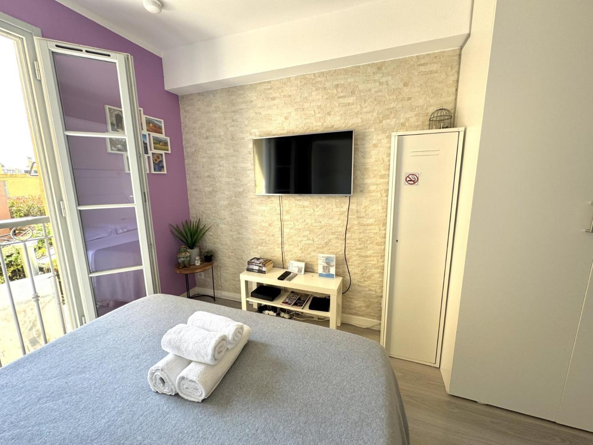 Aparthotel Riviera Nice Cote D'Azur - Old Town - Studio Ac - Sea View - 50M Promenade Des Anglais- La Maison Linda Dış mekan fotoğraf